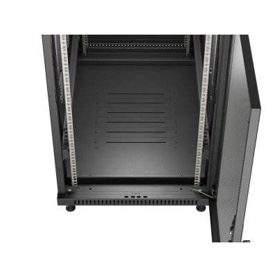 10. LANBERG SZAFA STOJĄCA RACK 19" 27U 600X1000 CZARNA