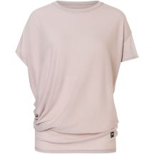Koszulka z krótkim rękawkiem damska SUPER.NATURAL W YOGA LOOSE TEE różowa