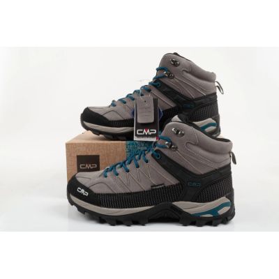 10. CMP Rigel buty męskie trekkingowe trwałe wodoodporne szare