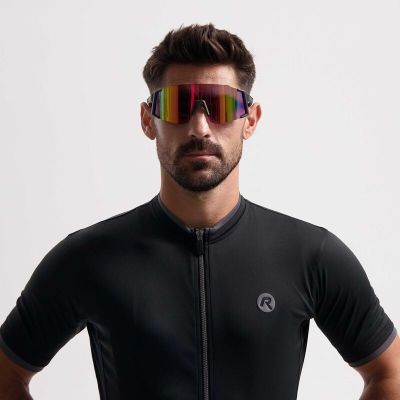 2. Rogelli okulary SABRE czarno-czerwone