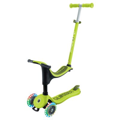 6. Hulajnoga trójkołowa z siedziskiem jeździk GO•UP SPORTY LIGHTS (452-606-4 S)