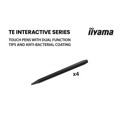 9. iiyama TE6513A-B2AG signage display Interaktywny płaski panel 163,8 cm (64.5") Wi-Fi 500 cd/m2 4K Ultra HD Czarny Ekran dotykowy Procesor wbudowany Android 24/7