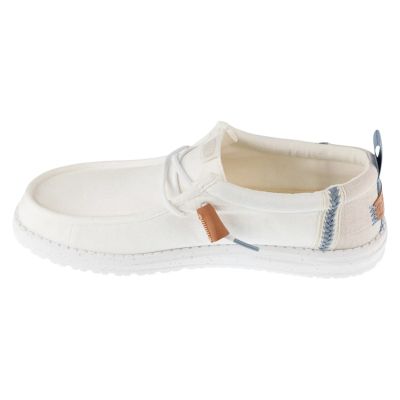 2. Hey Dude Wally Summer Linen 43086-1SO Białe 41