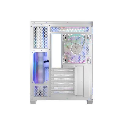 13. MODECOM OBUDOWA VOLCNO PANORAMA APEX ARGB 5F MIDI WHITE