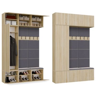 GARDEROBA HAGA III 1SZ2W SONOMA