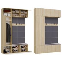 GARDEROBA HAGA III 1SZ2W SONOMA