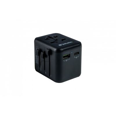 5. Verbatim 49544 adapter wtyczek zasilających Uniwersalne Czarny