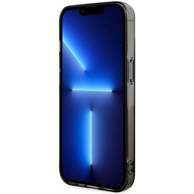 5. Etui Ferrari Translucent MagSafe na iPhone 14 - czarne