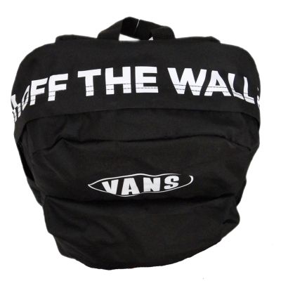 5. Plecak szkolny młodzieżowy Vans Old Skool Backpack 22L Black/White - VN000H4WY281
