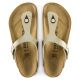 4. Japonki damskie Birkenstock Gizeh Birko-Flor Gold złote narrow wąskie (1016109)