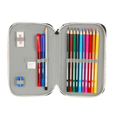 5. FC Barcelona piórnik z wyposażeniem double filled pencil case 29 PCS 412625854