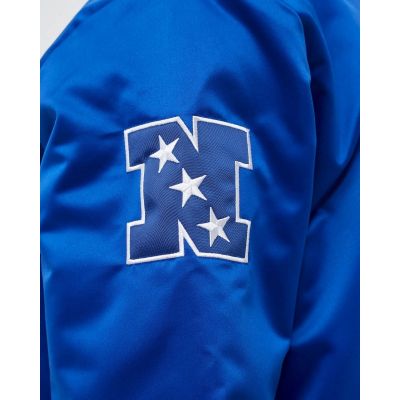 5. Kurtka Mitchell & Ness NFL Heavyweight Satin Jacket Los Angeles Rams M OJBF3413-LARYYPPPROYA