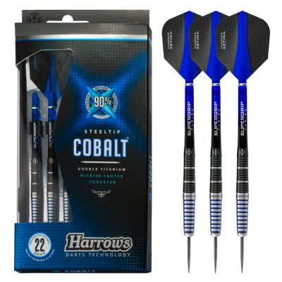 5. Rzutki Harrows COBALT 90% Steeltip HS-TNK-000013299