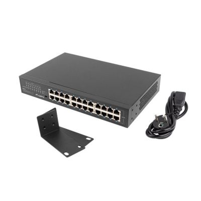 11. LANBERG SWITCH RSGE-24 RACK 19" (24-PORT, 1GB)