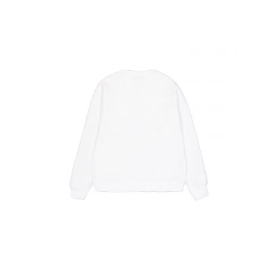 3. Sweter męski Alpha Industries Basic Sweater black bluza nierozpinana nadruk logo (178302-09)