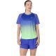 ASICS Road Fade SS Top 2012D420-400 Niebieskie L