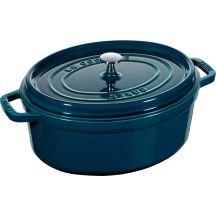 STAUB LA COCOTTE Garnek żeliwny owalny 6.7 ltr, La Mer