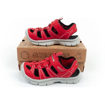 30. Sandały Skechers Relix Jr 406520L/RDBK