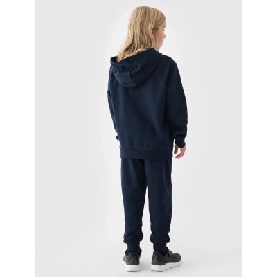 8. Spodnie dresowe 4F Jr 4FJWMM00TTROM0811-31S