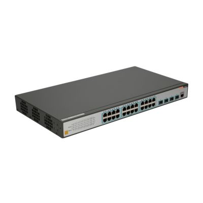 5. FiberHome S4820-28T-X-AC łącza sieciowe Zarządzany L2/L3 Gigabit Ethernet (10/100/1000) 1U Czarny, Szary