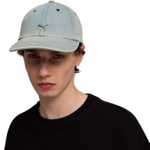 Czapka z daszkiem Puma Wardrobe Ess Matal Dad niebieska 25968 07