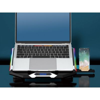 3. Conceptronic THYIA01B podkładka chłodząca do laptop 43,2 cm (17") Szary