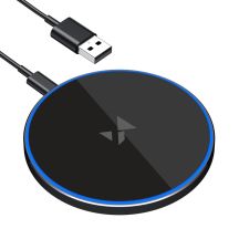 Ładowarka indukcyjna Wozinsky WLI-01Y 15W Qi z kablem USB-C - czarny
