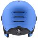 5. Kask narciarski dziecięcy UVEX Rocket jr. Visor blue matt
