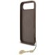 6. Etui Guess 4G Charms Collection MagSafe na iPhone Air - brązowe