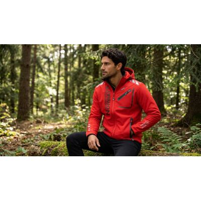 3. Softshell męski Geographical Norway ROYAUTE MEN ASS A BS2 056 (WT1804H/GN-RED / BLACK)