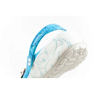 7. Klapki Crocs Smurfs W 210820-90H