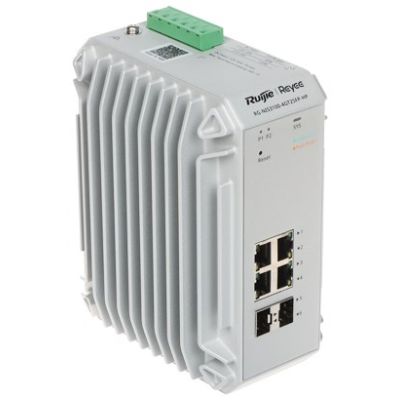Ruijie Networks RG-NIS3100-4GT2SFP-HP przełącznik sieciowy Zarządzany L2 Gigabit Ethernet (10/100/1000) Obsługa PoE Szary