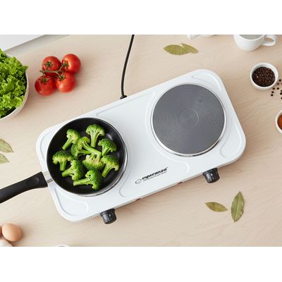 17. ESPERANZA KUCHENKA ELEKTRYCZNA COTOPAXI BIAŁA EKH010W
