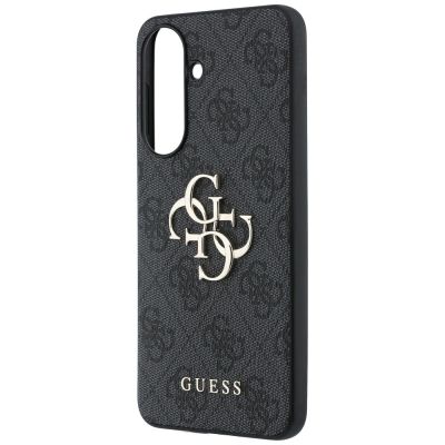 6. Etui Guess Leather 4G Metal Logo na Samsung Galaxy A37 5G - czarne