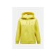 Bluza damska PEAK PERFORMANCE W Original Small Logo Hood kolor żółty