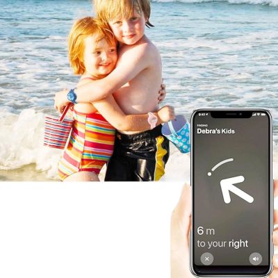 7. Etui Tech-Protect Smooth 2-pack na Apple AirTag 1 / 2 dla dzieci - wielokolorowe