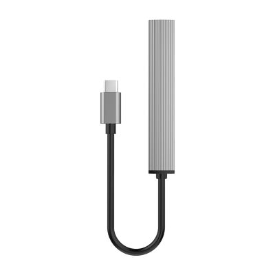 5. Hub USB-C Orico AH-13 stacja dokująca 1x USB-A 3.0 + 3x USB-A 2.0 - szary