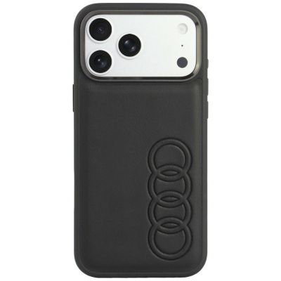 Etui Audi TT Synthetic Leather MagSafe na iPhone 18 Pro Max / 17 Pro Max - czarne