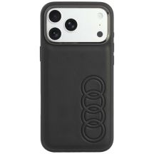 Etui Audi TT Synthetic Leather MagSafe na iPhone 18 Pro Max / 17 Pro Max - czarne