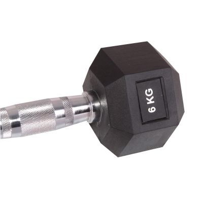 8. HANTLA GUMOWA HEX 6 KG ENERO FIT