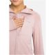 Bluza damska VIKING Birger Lady rozpinana z kapturem różowa   XXL