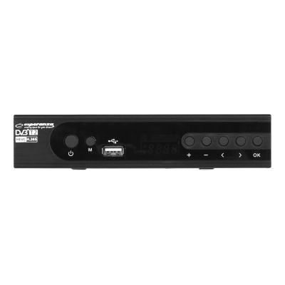 20. ESPERANZA TUNER DVB-T2 H.265/HEVC EV106P