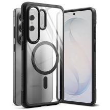 Etui Ringke Fusion Bold Magnetic MagSafe na Samsung Galaxy S26 Ultra - przezroczysto-czarne