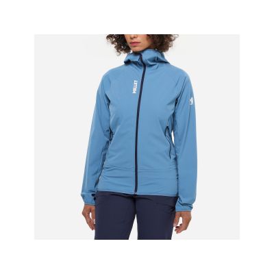3. Kurtka damska MILLET Kamet Xcs Light Hoodie W niebieska
