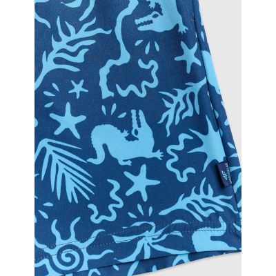 7. Spodenki plażowe boardshorty chłopięce 4F 4FJRSS26UBDSM213-90A