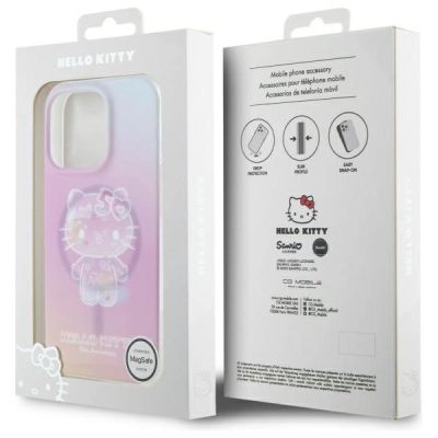 8. Etui Hello Kitty IML 50th Anniversary Magsafe na iPhone 16 Pro - różowe