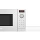 2. Bosch Serie 2 FFL023MW0 kuchenka mikrofalowa Biały Mikrofalówka Solo Blat 20 l 800 W