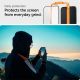 10. Szkło hartowane Spigen ALM Glass FC na iPhone 15 Plus - czarne 2 szt.