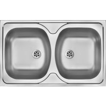 Deante Tango ZM50200 zlewozmywak stalowy 80x50 cm
