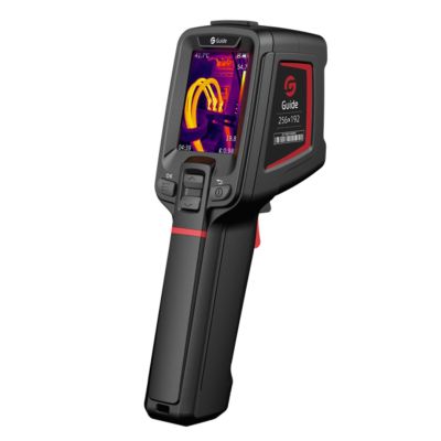 17. GUIDE SENSMART KAMERA TERMOWIZYJNA, IR 256X192, -20°C DO 550°C, FOV 25°×19°, LCD 2.4", LASER, 2MP, PAMIĘĆ 16GB, WI-FI, E2+